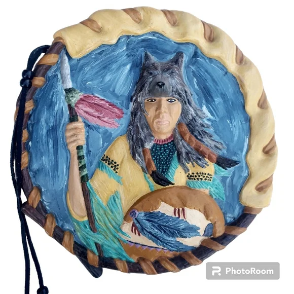 Hand Made Native American Wall Decor๐น - Picture 3 of 9